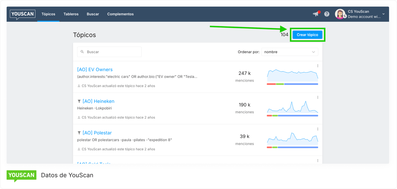 Crear una nueva consulta de búsqueda