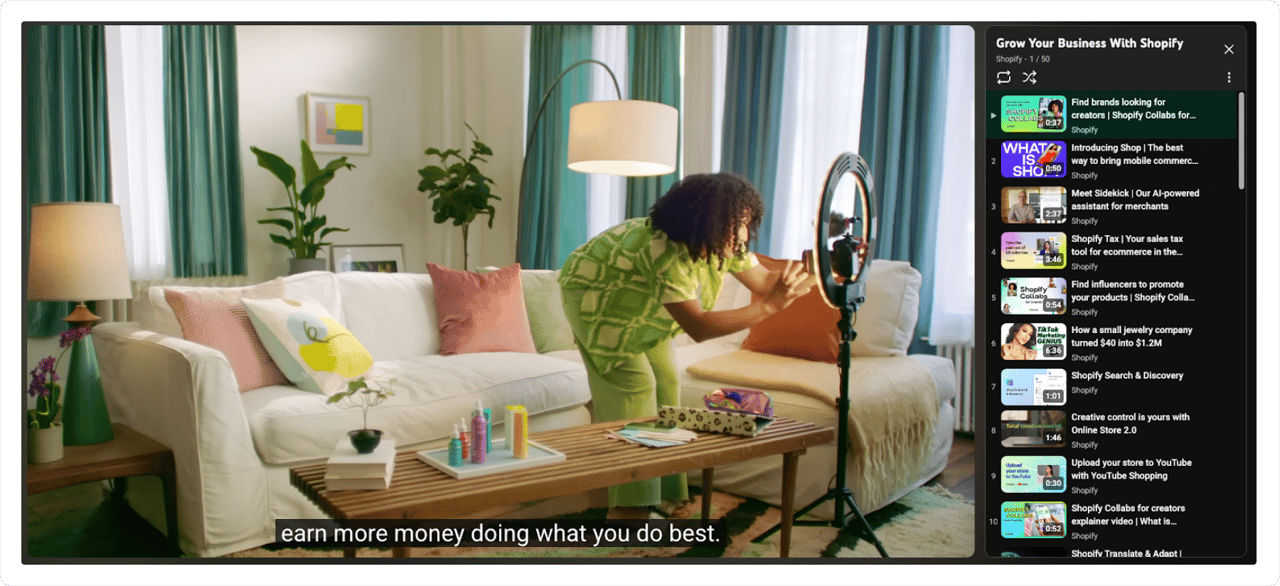 Shopify_social media campaign example