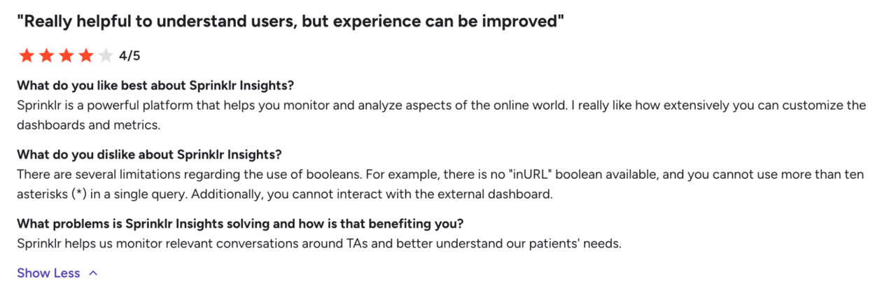Sprinklr Review