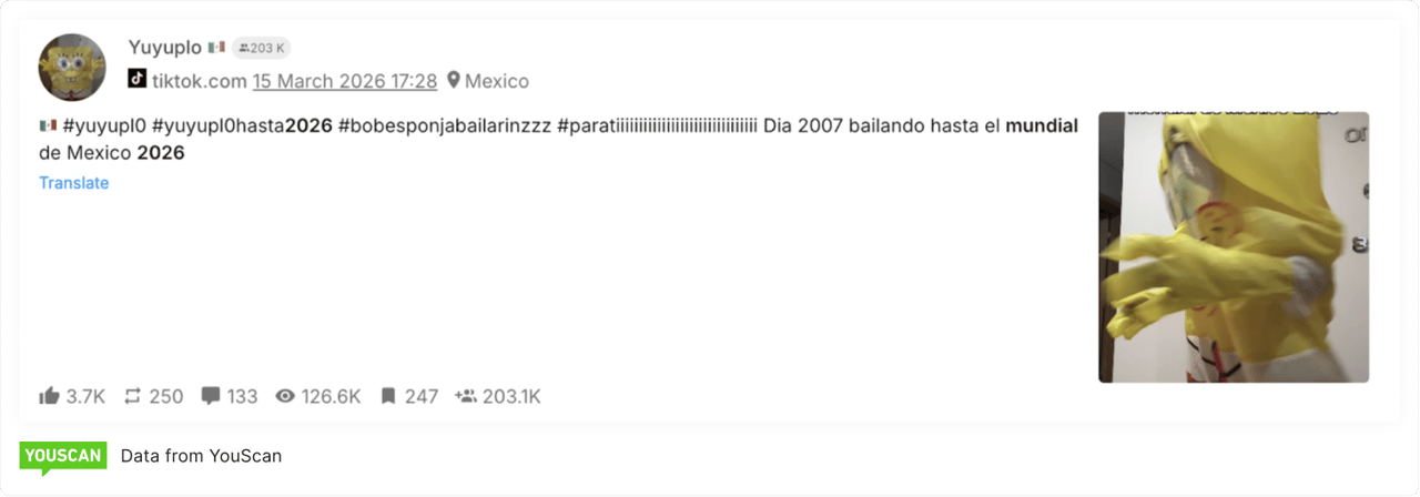 TikTok comment_Mundial 2026
