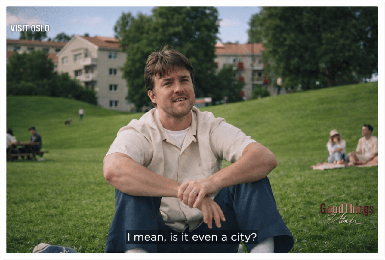 Visit Oslo Social Media Campaign Example