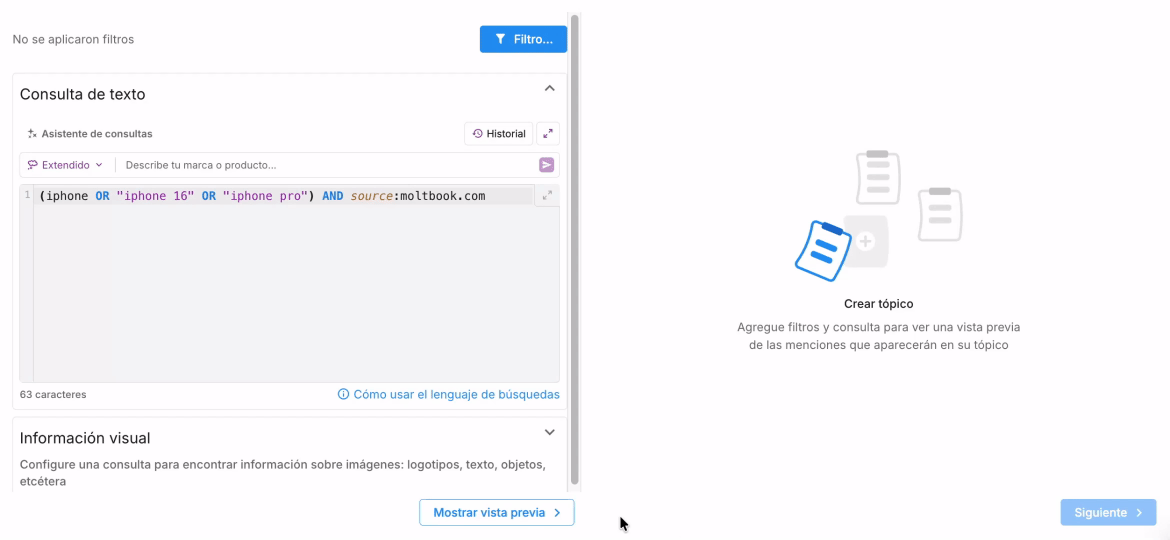 Monitorización de Moltbook en YouScan